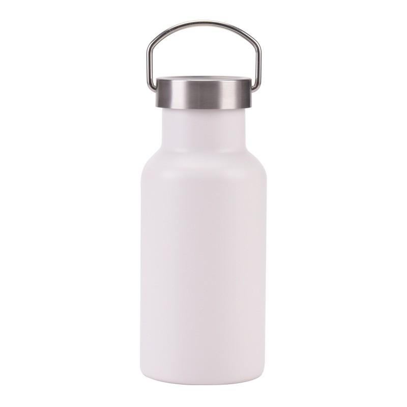 350ml Double-Wall Stainless Steel Travel Mug With Handle Vacuum Insulated Outdoor Sports Daily Use