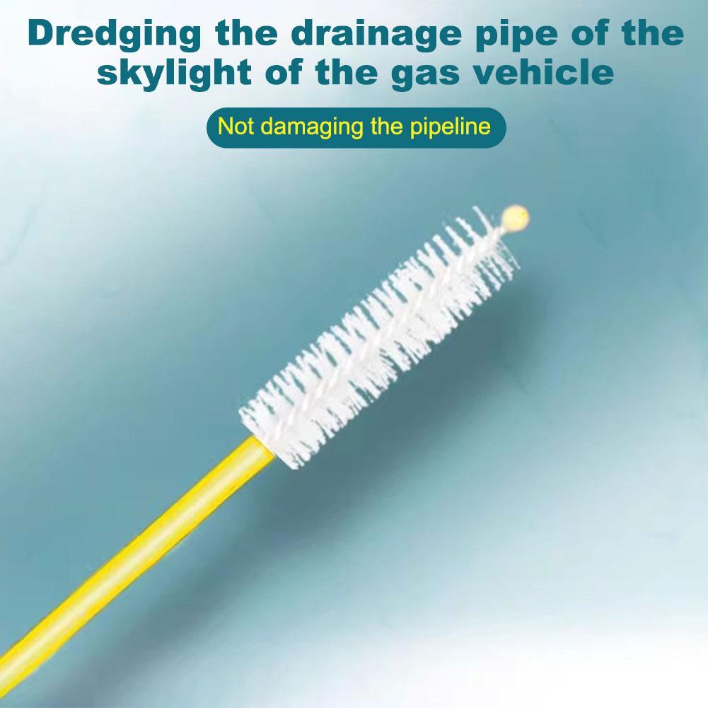 

2-5 м автомобильный драгер для очистки сливов щетка для чистки автомобильных люков длинные шланги инструмент для очистки деталей щетка для очистки сливов
