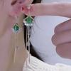 925 Silver Needle Luxury Tassel Earrings for Women