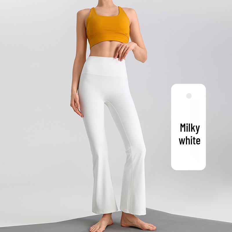 LULU Nude Feel Outdoor Fitness Petite Wide-Leg Flare Yoga Pants for Women