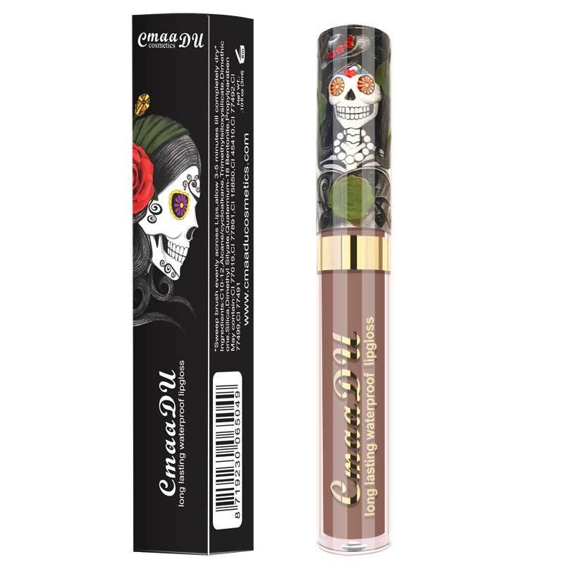 

CmaaDu 6-Color Skull Skeleton Matte Lip Gloss 06