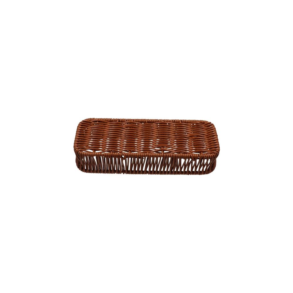 Colorful Faux Wicker Bread Tray Household Tabletop Fruit Container  Kitchen Supplies