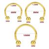 40PCS Surgical Steel Body Piercing Jewelry Lot Bulk Nose Ring Tongue Bar Lot Eyebrow Labret Piercing Set Horseshoe Ring Lot Pack