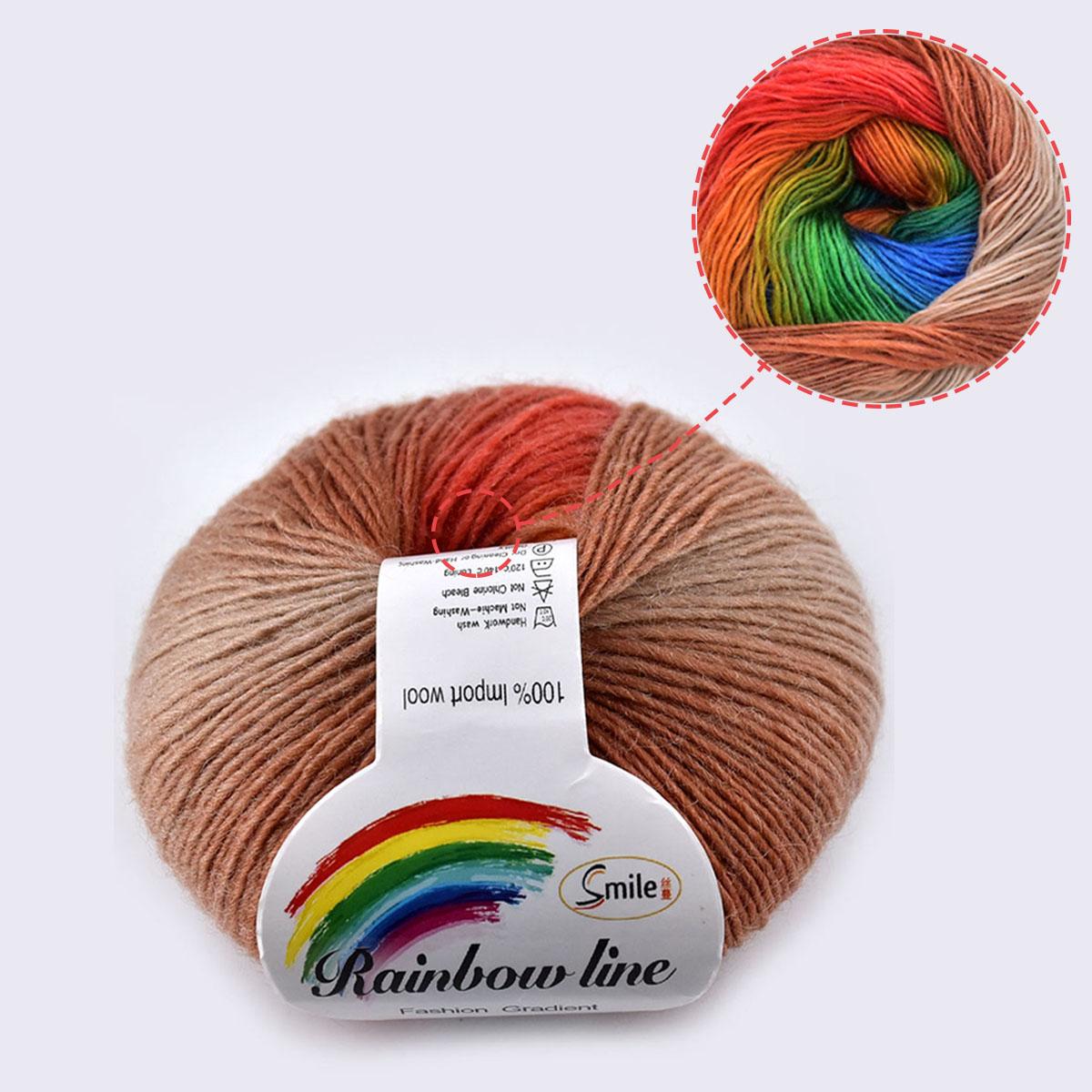 6 Stück 300g Amigurumi Wolle Garn Strick Häkelgarn Bündel Lebendige DIY Wollknäuel für Plüschtiere Decken Premium Handarbeitsgarn Sortiment