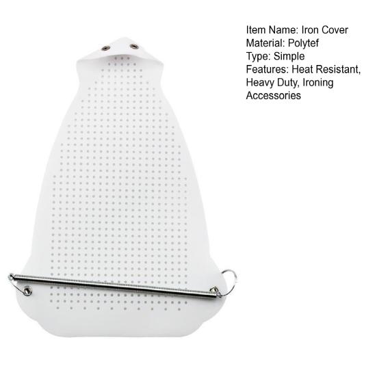 0.2/0.3/0.5/0.8/1MM Iron Shoe Cover Heavy Duty Electric Iron Plate Clothes Protector Non-Stick Ironing Shoe Sole Plate Ironing Accessories