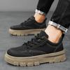 Low-top Leather Martin Trendy Shoes Men's Sports and Leisure Shoes Men's British Style Autumn Tooling Men's Shoes 2024 New