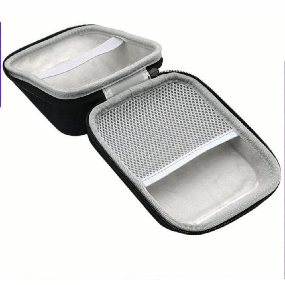 Portable Blood Pressure Monitor Bag High Capacity Hard EVA Tonometer Storage Bag Reasonable Layout for Omron Blood Pressure