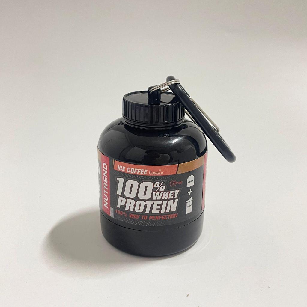 Tragbarer Proteinpulver-Spender: Kompakte Fitnessflasche aus PP-Material