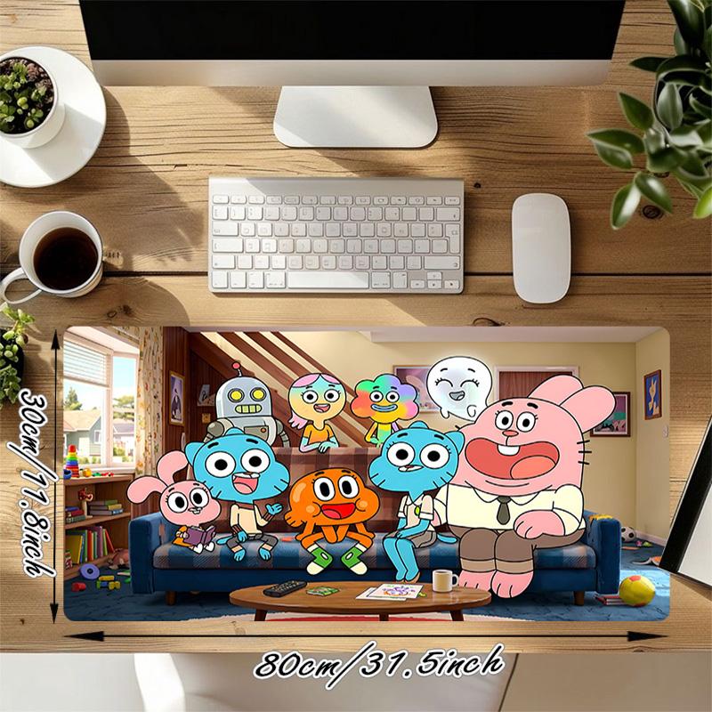 Friendship Room Xl Gaming Mouse Pad Nonslip Rubber Base Stitched Edge Waterproof Desk Mat For Pc Laptop Gamer Office Computer Accessories C929779