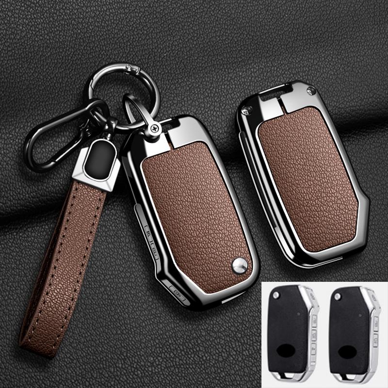 Zinc Alloy Car Key Case Suitable for KIA Ceed 2023 CD Forte Cerato 2019 K3 Gt Seltos Sportage 2020 Sorento Protection Accessorie