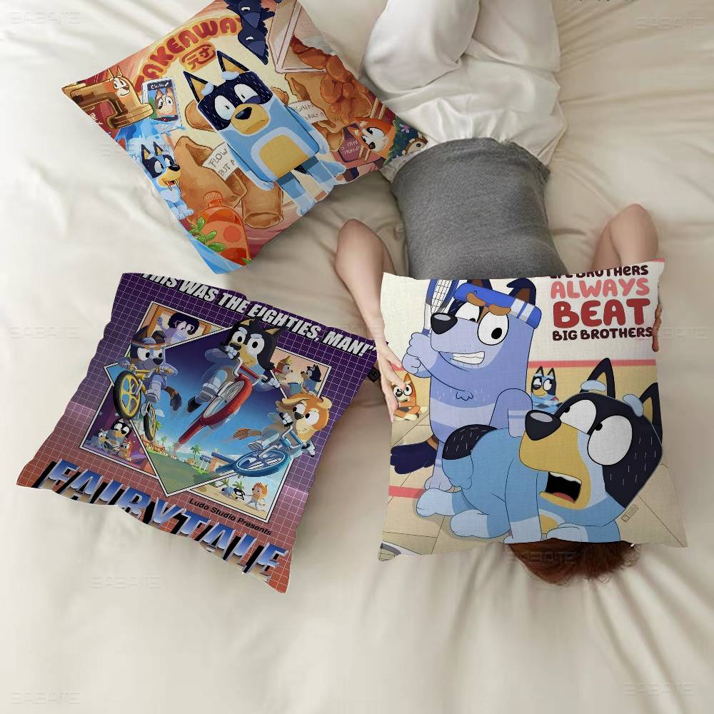 B-Bandit-Cartoon Cushion Cover Car Throw Pillow Case For Sofa Car Christmas Gift 40x40cm 45x45cm
