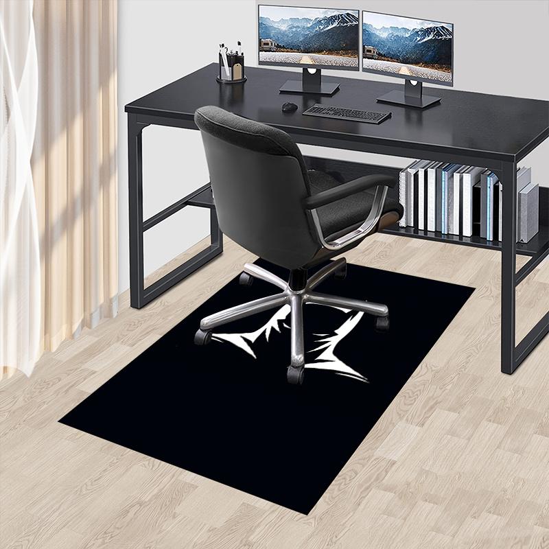 

Batman,Silhouette Office Carpet Chair Mats, Home Decor Dormitory Floor Protector With Anti-Skid Backing, Large Area Coverage, Christmas Deco 60cm by 90cm