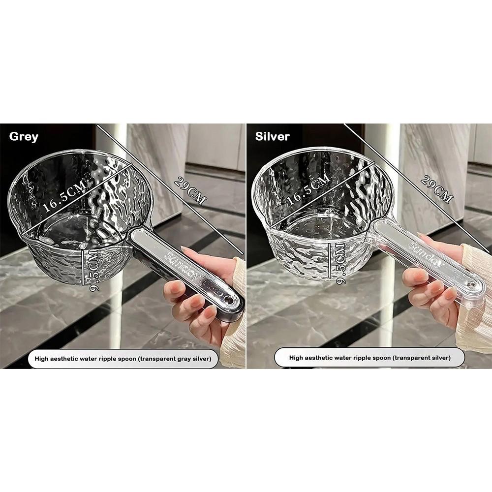 PET Water Scoop Thickened Bathing Spoon Durable Dipper Water Ladle  Kitchen Gadgets