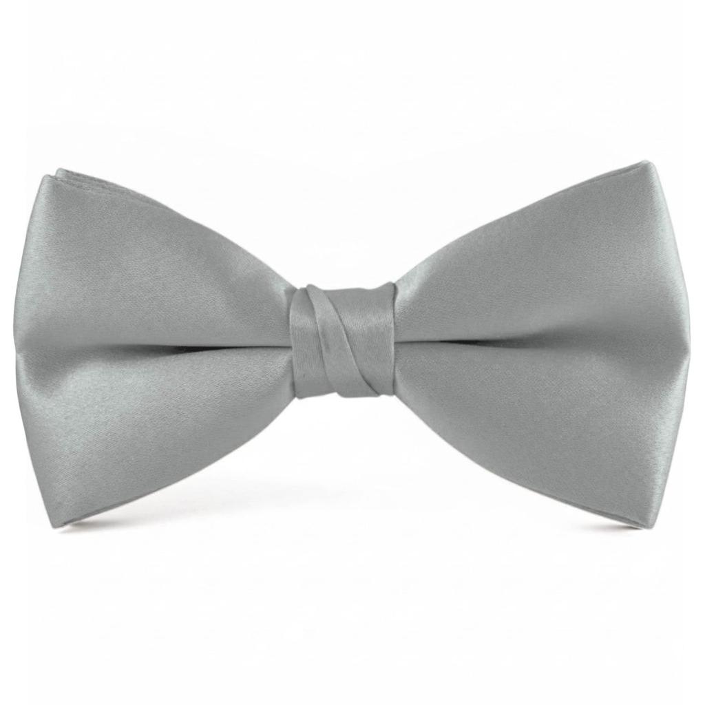 Silver Bow Tie bc00003