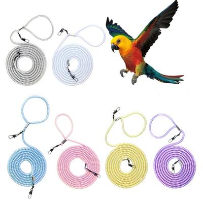 Ultra-light Bird Flying Leash Flexible Rope Anti-bite Leash New Training Rope  Cockatiel