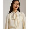 Lauren Ralph Lauren Jojet Tie Neck Blouse Wmlrshts6820531101