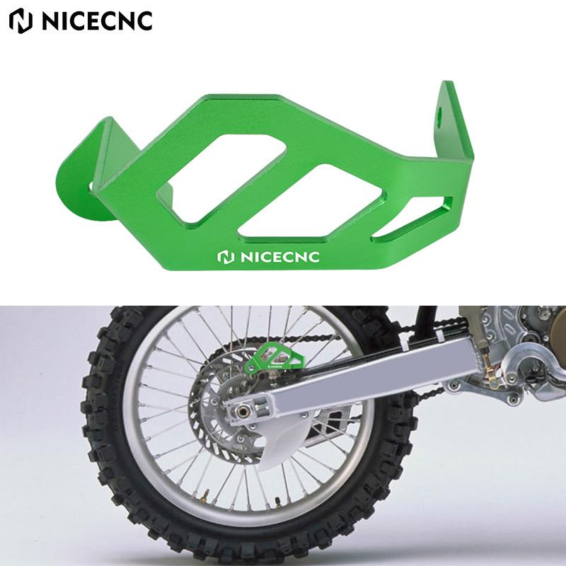 NICECNC For Kawasaki KX125 KX250 KX500 1994-2002 Aluminum Rear Caliper Guard KDX200 KDX200R KLX300R KLX250SF KLX250S KLX250
