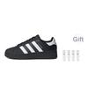 Adidas Superstar XLG Black Unisex Sneakers Core-Black Cloud-White Gold-Metallic IG9777