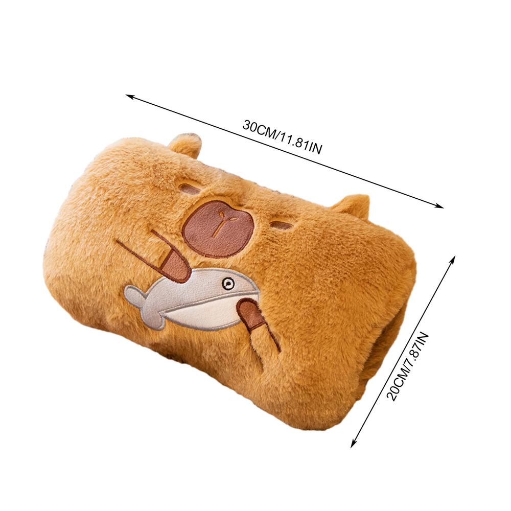 Plush Capybara Hand Warmer Plush Capybara Stuffed Toy Portable Plush Hand Warmer Suitable for Children's Birthday