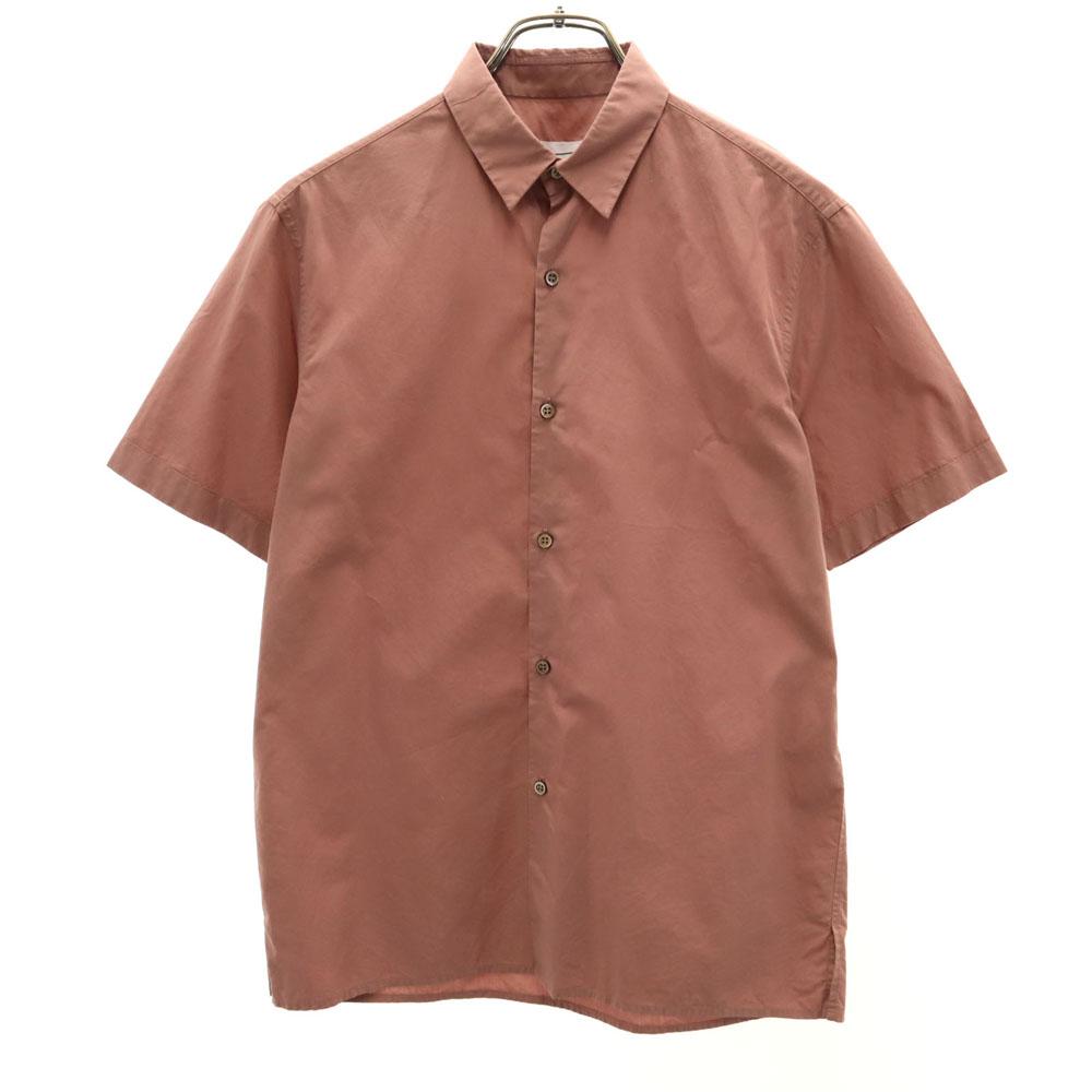 LAD MUSICIAN Made In Japan Short Sleeve Shirt 42 Brown Men's Used