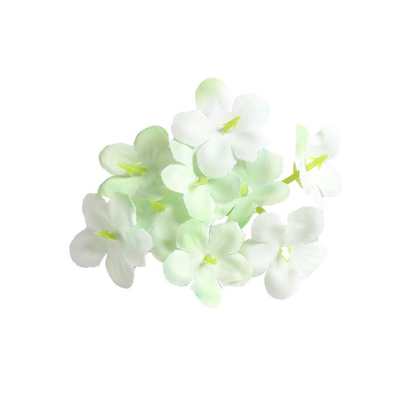 4cm 20Pcs Daisy Flower Heads Silk Hydrangea Artificial Flowers for Wedding Home Decoration DIY Christmas Wreath Gifts Accessory