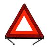Reflective Vehicle Tripod Emergency Folding Warning Triangle Stand 45cm Side Length Night Visibility Stable Metal Vehicle Bracket