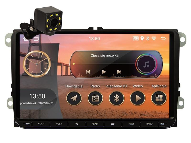 Autorádio CP02 2DIN 9palcový dotykový displej Android/WiFi/GPS/CARPLAY