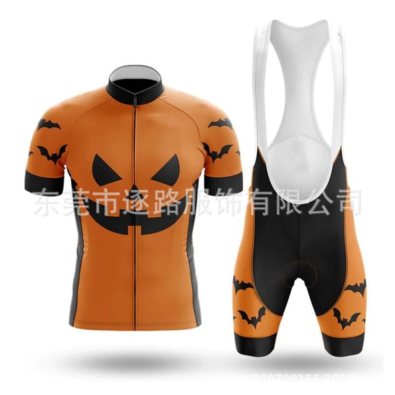 Unisex Short Sleeve Cycling Jersey With Happy Face Road Bike Riding