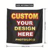 Customizable Wall Tapestry: Personalize Your Space With Your Own Design, Photo, Or Logo – Perfect For Adding A Unique