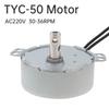 TYC50 Permanentmagnet Synkronmotor AC220V 50-60Hz 30-36RPM Kraftig Ristestativ for Utstillingsstativ PTZ-støtte Industrikvalitet