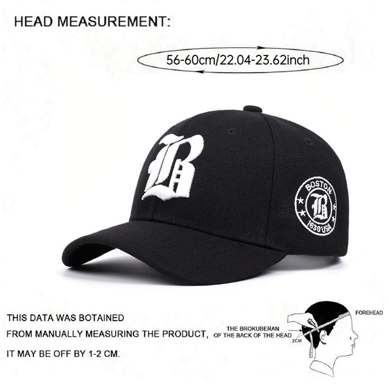 New Baseball Hat Fb Side 1630 Embroidered Street Hip Hop Hat Daily Leisure Decorative Hat Sunshade Hat Unisex