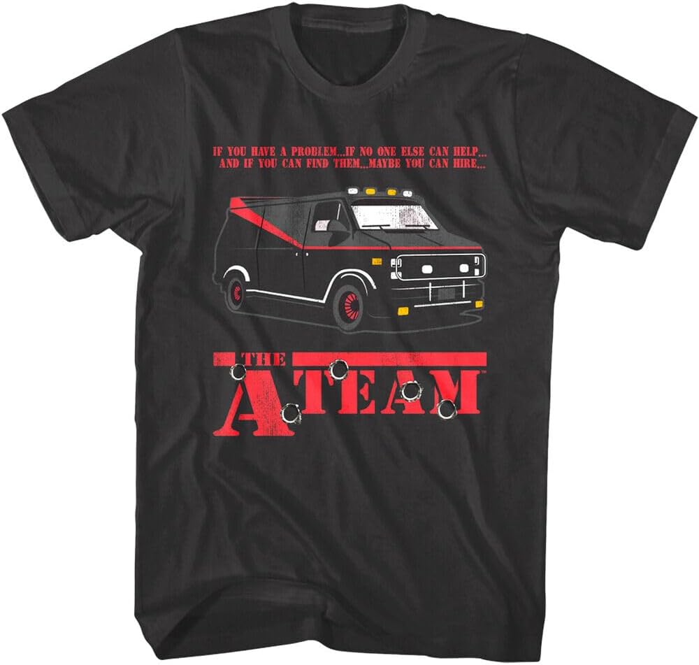 A Team Opening Credits Men s T Shirt If You Have A Problem Maybe You Can Hire 3XL