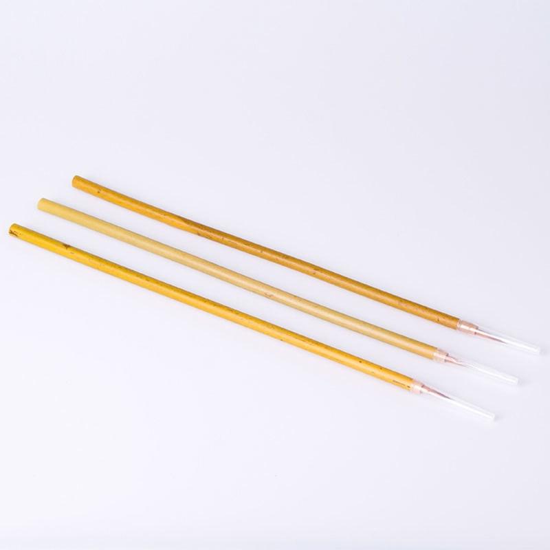 Underglaze Application Brush Detailed Pottery Design Ergonomic Wood Shaft for Ceramic Coloring and Delicate Line Work