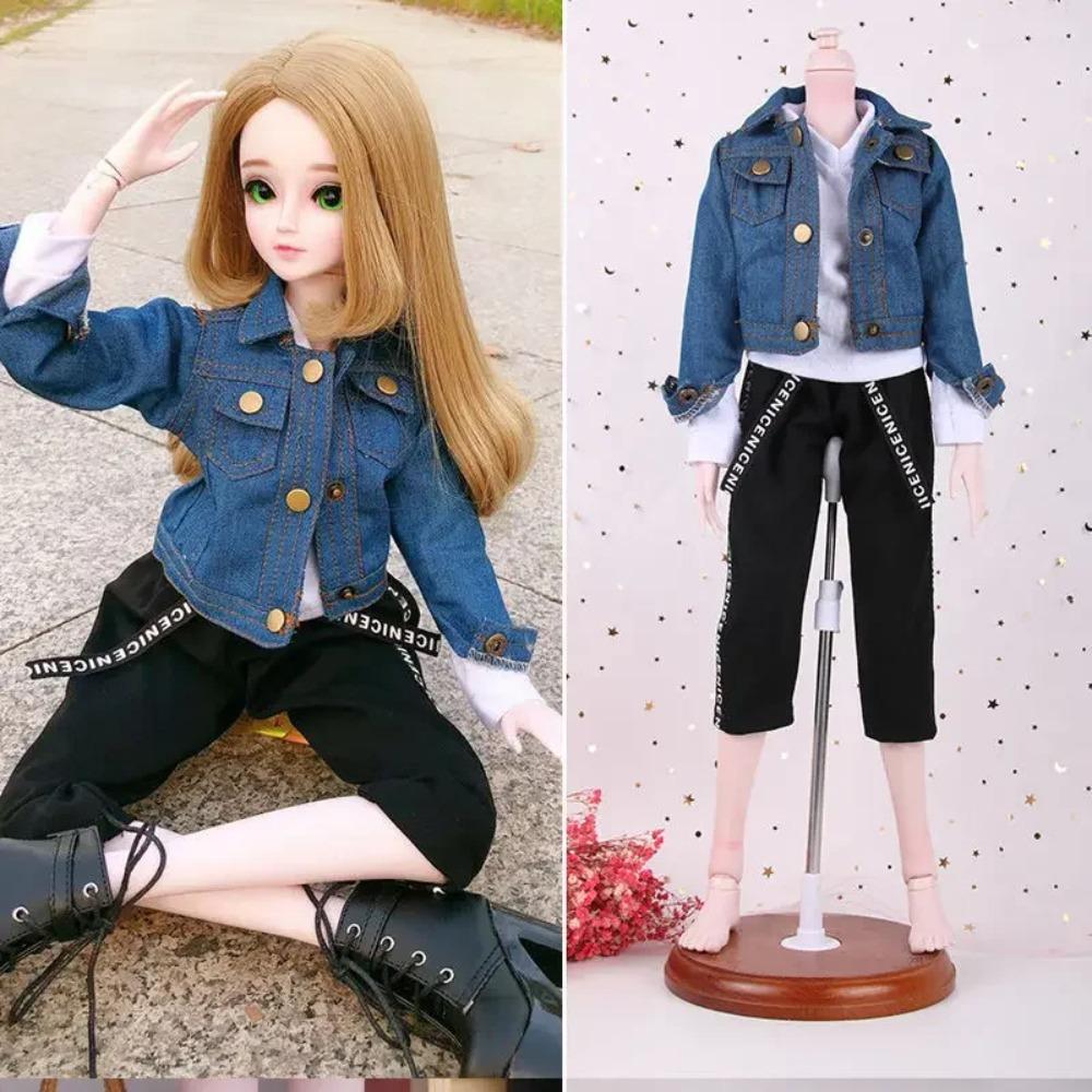 60cm Handmade Toy Dress Clothes Set for 1/3 23inch BJD Doll Accessory Collection