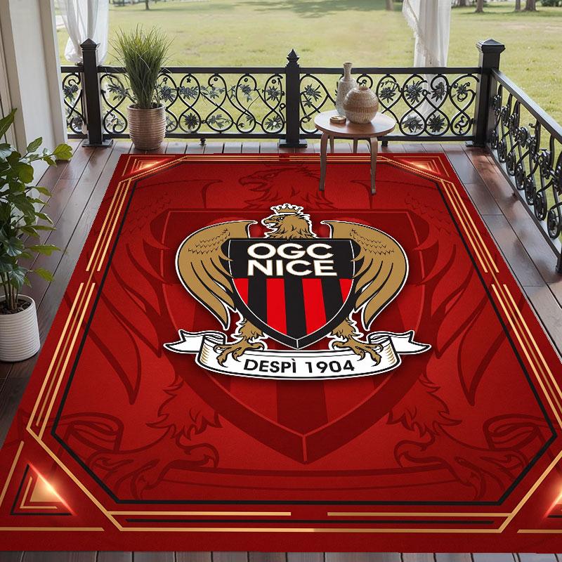 Soft Floor Carpet OGC Nice FC Pattern Area Rug Decorative Mat For Home Room Decoration