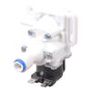 220V/DC12V Intelligent Toilet Pressure Reducing Valve 1/4'' Quick-Connect Water Inlet Outlet Valve Stable Water Flow