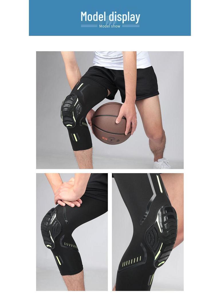 Non-Slip Honeycomb Sports Knee Pads: Warm, Protective Leg Sleeves for Men, Women, and Children in Basketball, Football, Mountaineering, and Cycling.