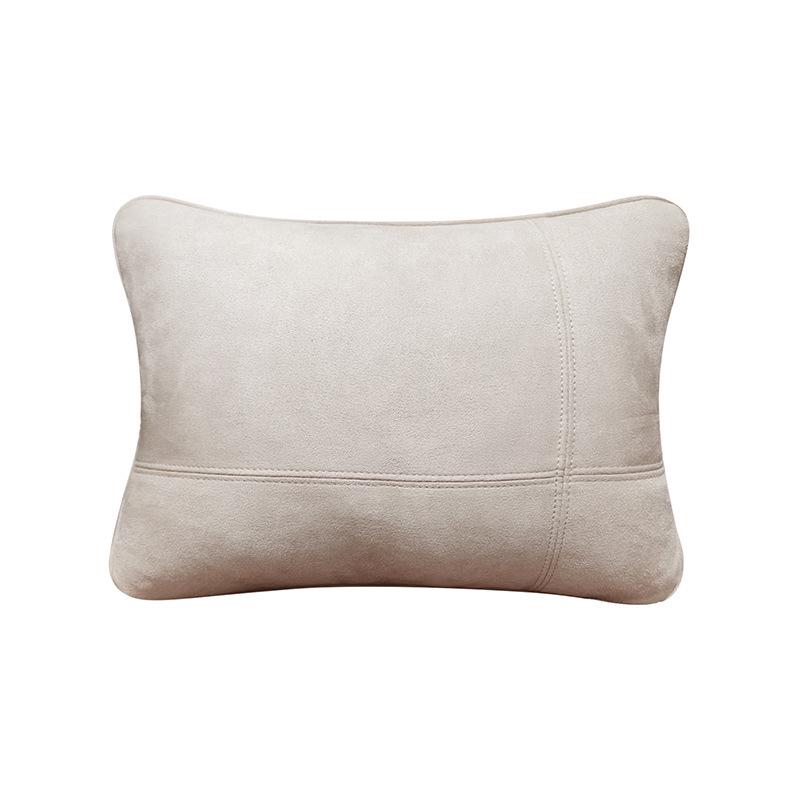 Maybach Suede Lumbar and Neck Support Car Pillow