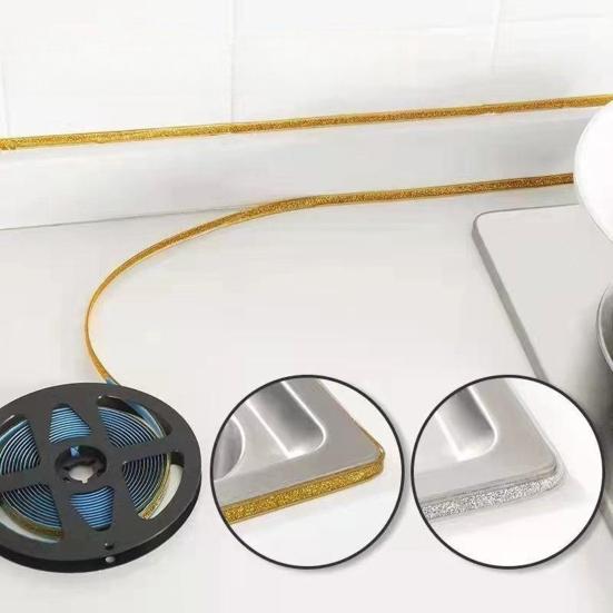 Waterproof Wall Ceramic Tape Self-Adhesive Peel Tile Gap Gap Sealing Tape And Stick Caulk Strip
