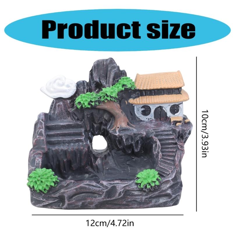 Decorative Resins Backflows Incenses Burners for Room Setting Decorations