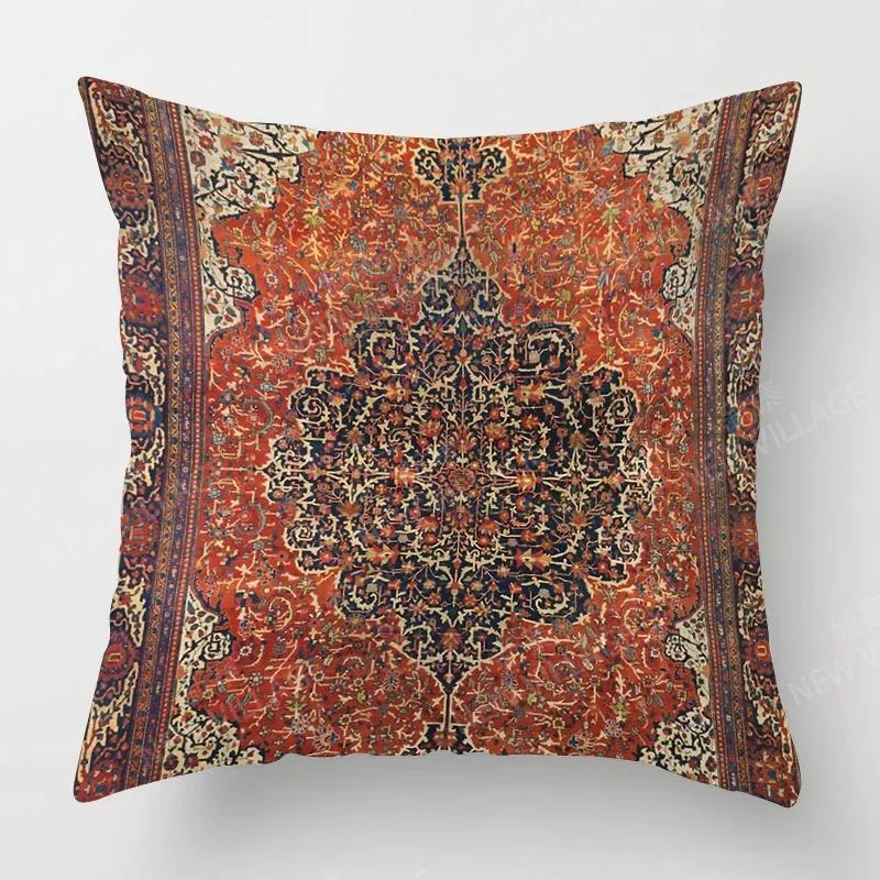 Jesienny wystrój domu jesienna poszewka na poduszkę dekoracyjną do salonu sofa boho 45x45cm 45*45 50*50 60x60cm 40*40 35x35cm Maroko