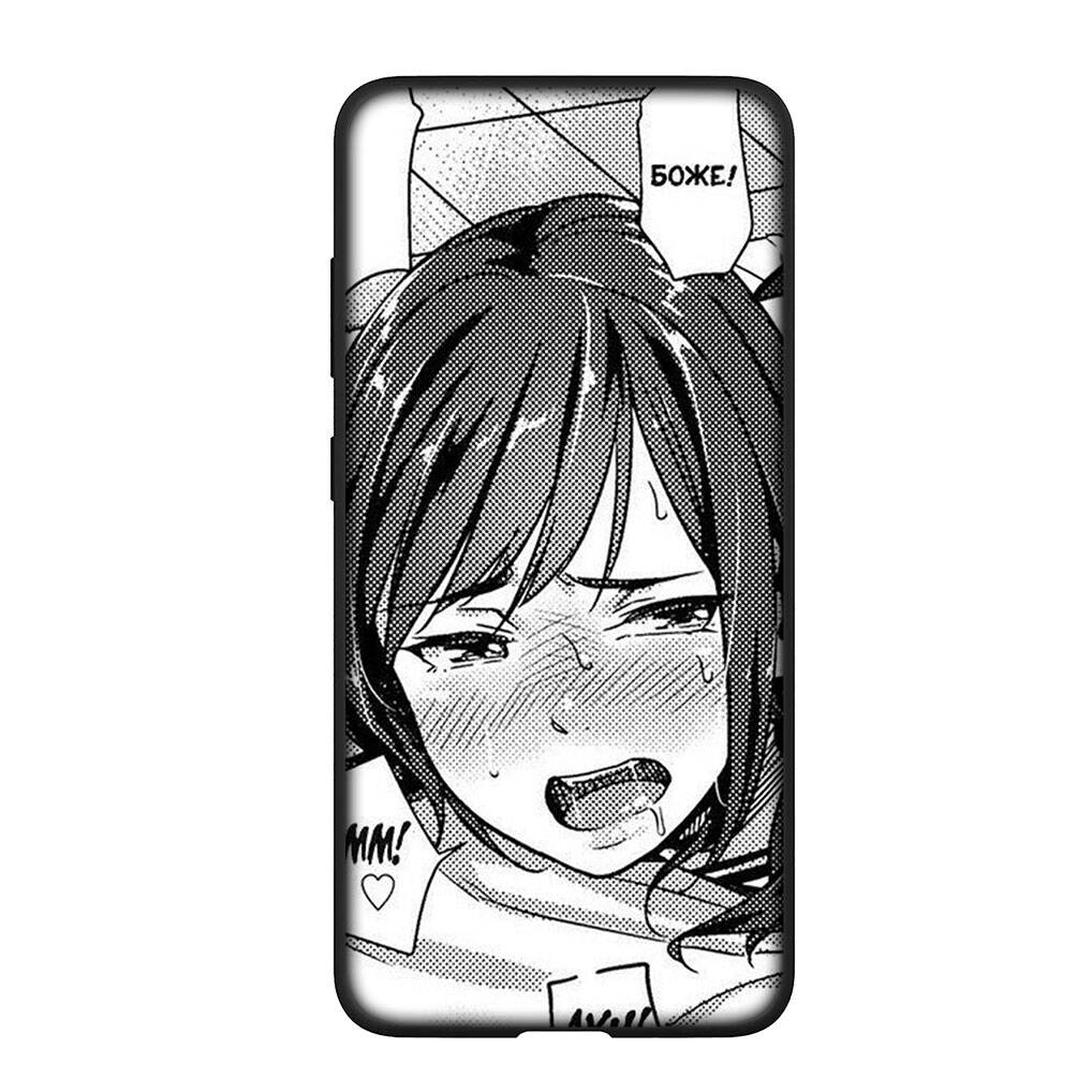 Για Samsung Galaxy S25 S24 S23 iPhone 17 16 15 Xiaomi Redmi Note 14 13 12 11 Plus Pro Max Θήκη Ahegao Hentai Manga Anime Κορίτσι Waifu OPPO Huawei Κάλυμμα