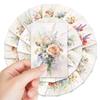 Soft Watercolor Bouquet Healing Card 36 Sets Wind Hand Account Material Wall Decoration Universal Blessing Card