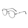 Trendy Korean Student Love Glasses Round Frame Peach Heart Transparent Flat Mirror Literary Glasses Frame Myopia