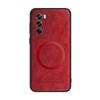 Magnetic Wireless Charge Leather Phone Case for Oppo Reno 12 11 10 9 8 7 Pro / 10 Pro+ / Find X5 Lite Luxury Soft Bumper Cover