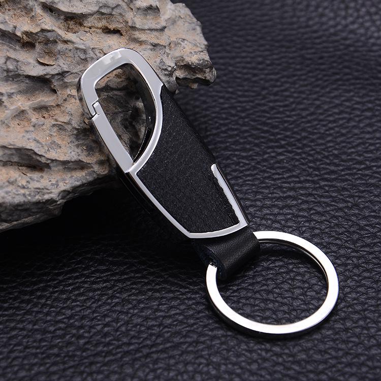Men's Creative Leather Car Keychain Pendant