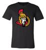 Maglietta con logo della squadra Ottawa Senators S-6XL Tracciamento!!