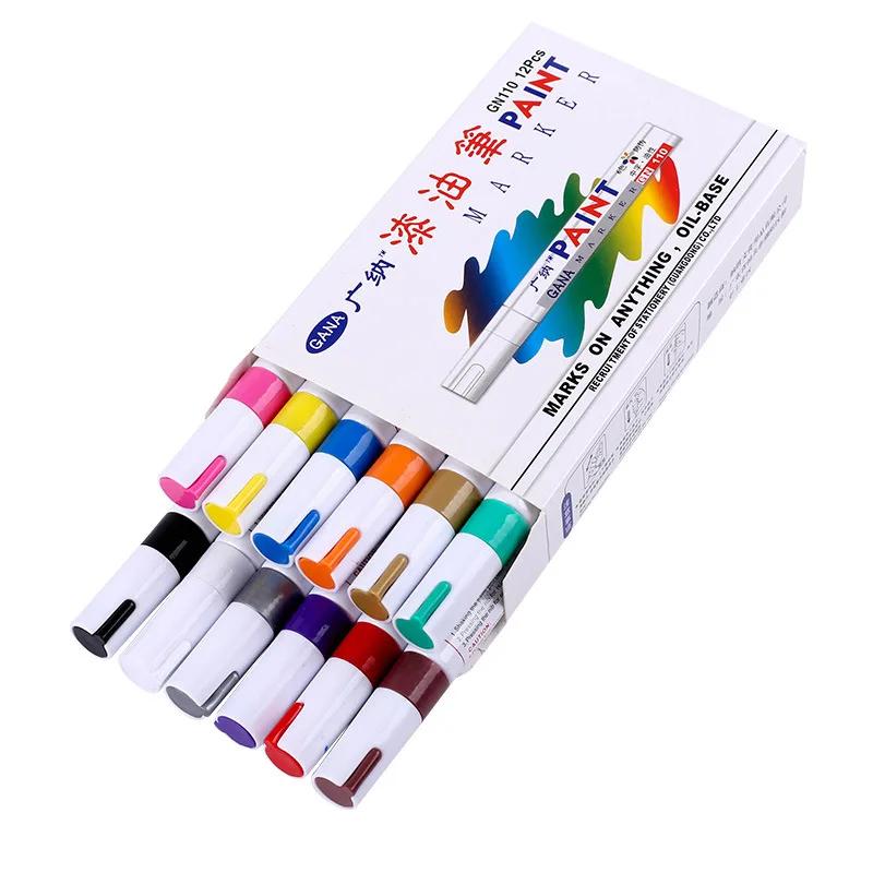Car Scratch Repair Paint Pen Quick Dry Touch Up Paint Repair Pen Waterproof Wheel Tyre Marker Auto Scratch Remover Painting Pens