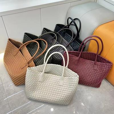 Sac cabas tissé pour femme surdimensionné nouveau sac à main 2024 sac à bandoulière luxe léger grande capacité panier à légumes grand sac de courses