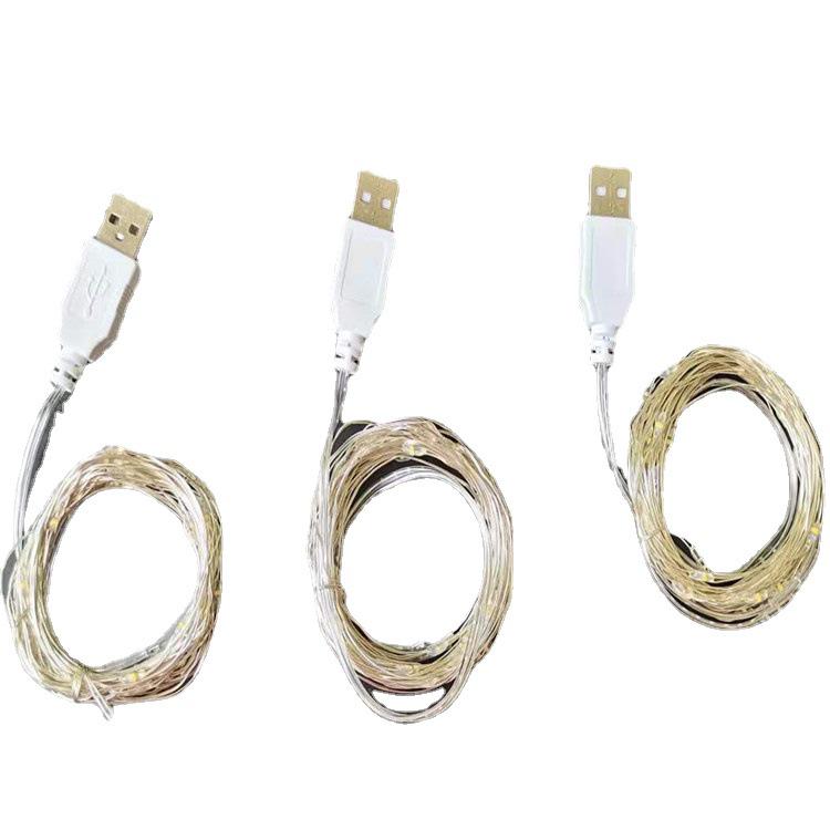 Guirlande Lumineuse LED USB de Noël - Cadeau Décoratif Fleur